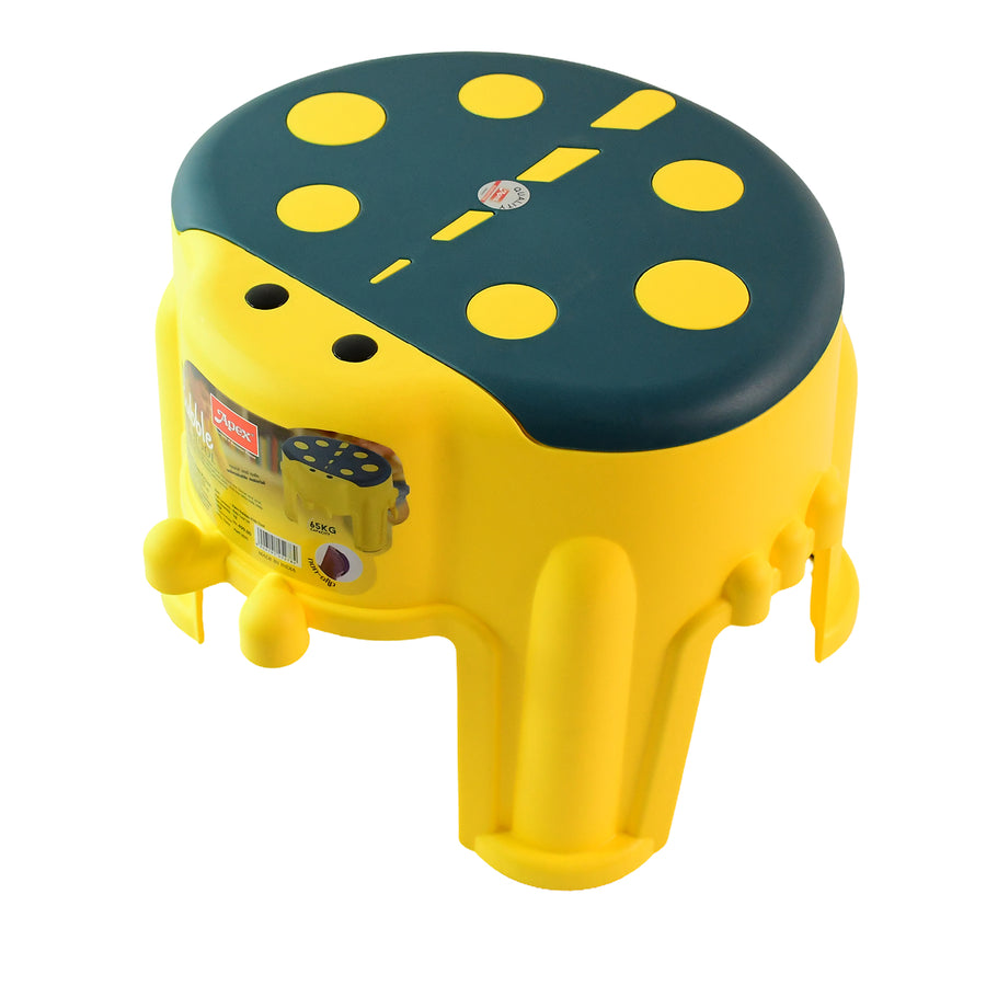 Apex Bubble Kids Stool Durable Plastic Step Stool For Kids (1 Pc)