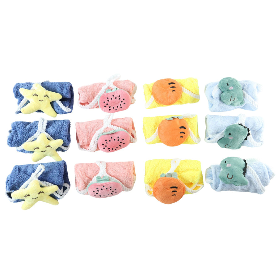 Soft Decorative Hanging Hand Towel With Fruit Motif For Kitchen And Bathroom Use (1 Pc)