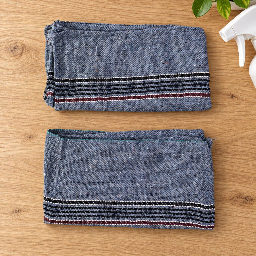 Floor Cleaning Cloth Pack For Daily Home Floor And Table Wiping (2 Pc 57x57 Cm)