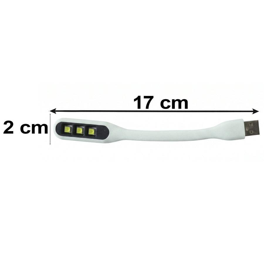 Mini Flexible Usb Led Light Gooseneck Reading Lamp For Laptop (1 Pc)