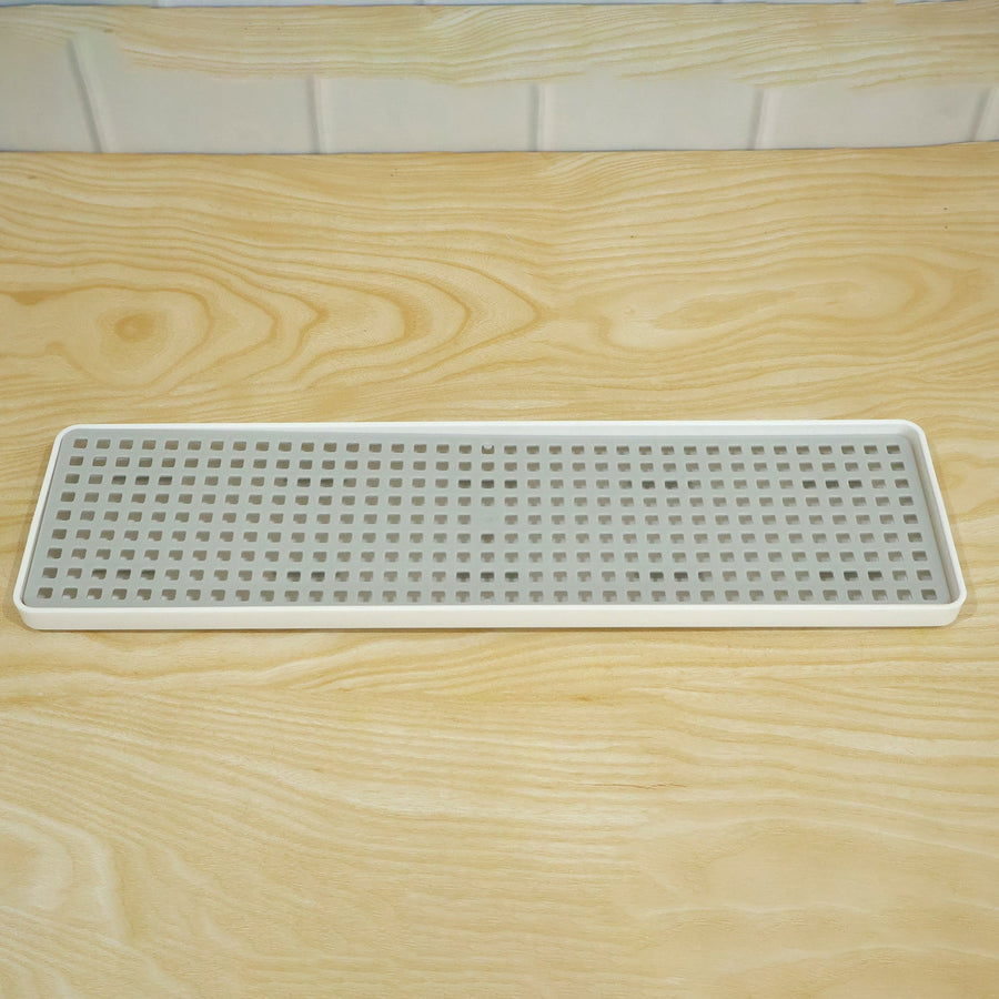 Removable Plastic Drain Rack Tray For Kitchen Sink And Bathroom Counter